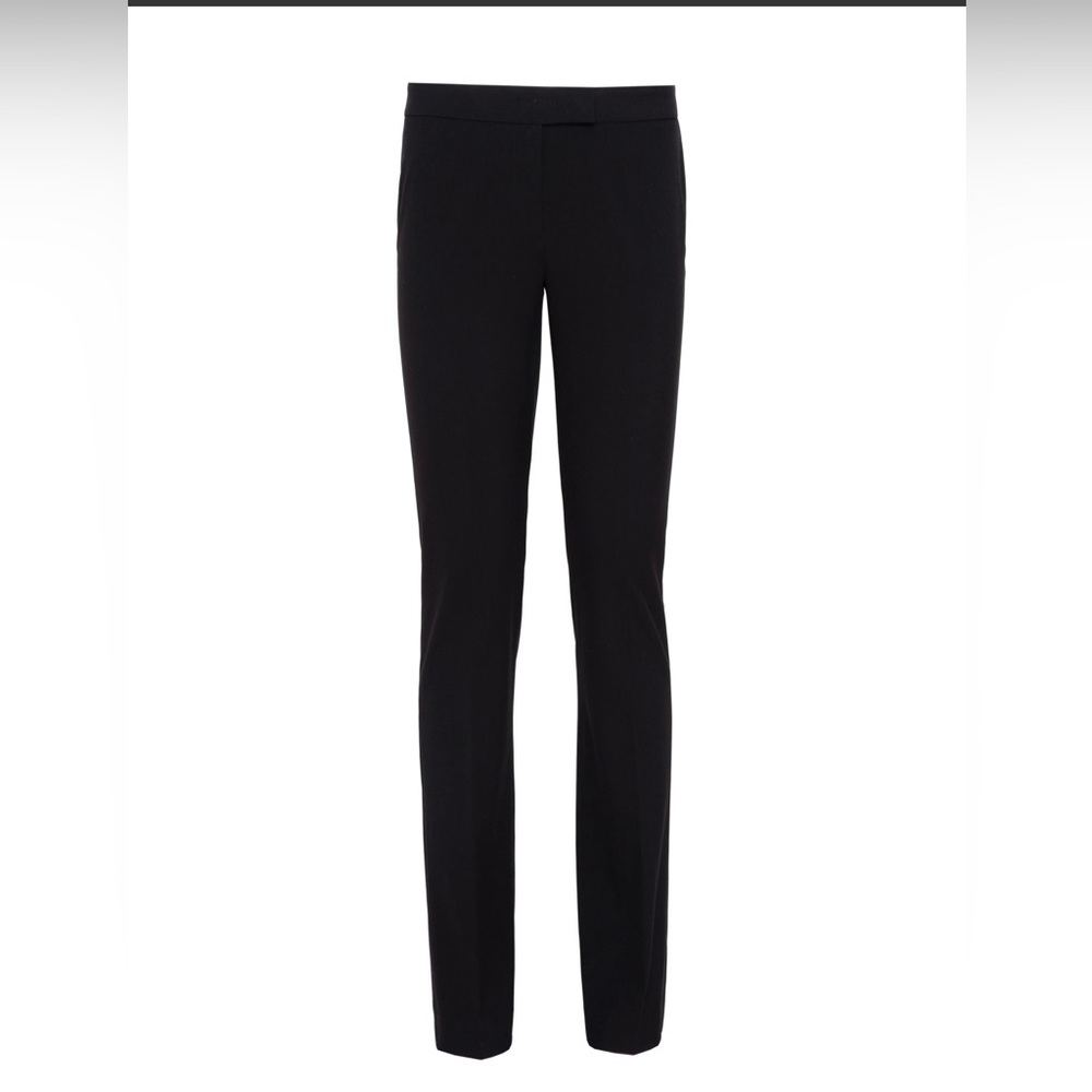 Classic Black Slim Fit Pants NEW Anne Klein Work Trouser l